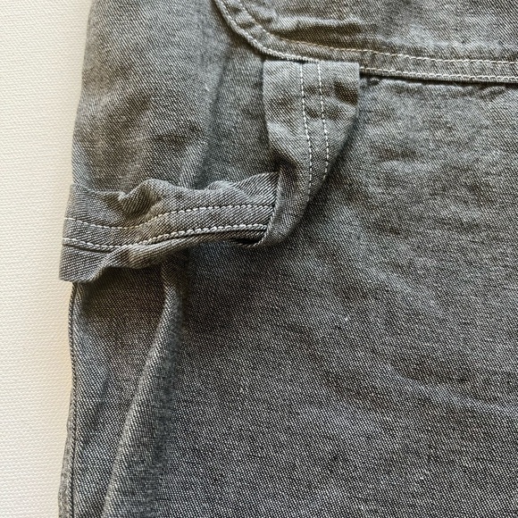 Godbody Shorts 36x12 90s 00s Y2k Baggy Skater Skateboard Denim Jean Jorts Short - Picture 8 of 10